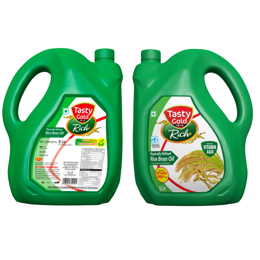 Rice Bran Oil (5L) Can