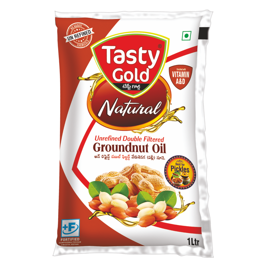 Groundnut Oil (1L) Pouch