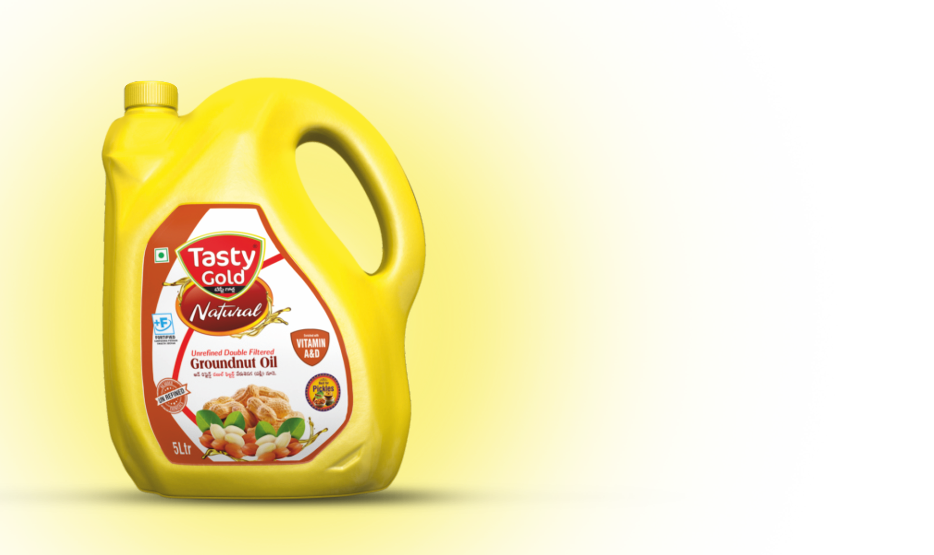 Tasty Gold Natural Groundnut Oil